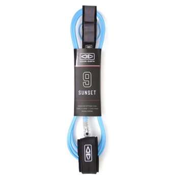OCEAN & HEART SUNSET 9'0" MOULDED LEASH 