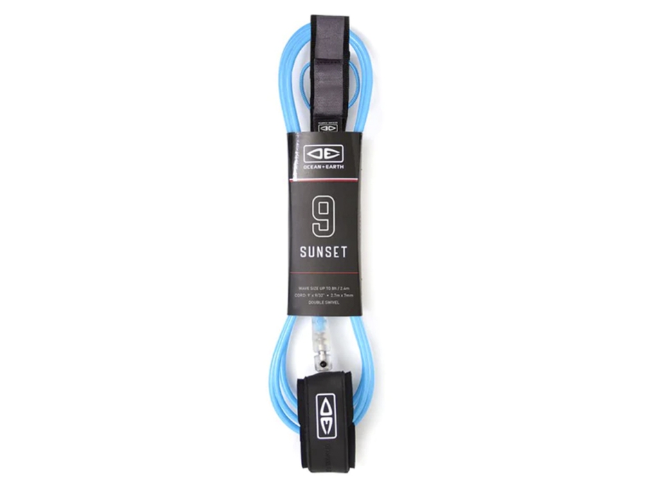OCEAN & HEART SUNSET 9'0" MOULDED LEASH 