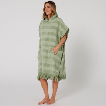 OCEAN & EARTH PONCHO LADIES DAYDREAM SAGE