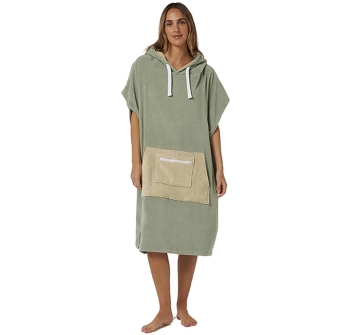 OCEAN & EARTH PONCHO LADIES DAYDREAM SAGE