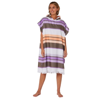OCEAN & EARTH PONCHO LADIES SUNKISSED APRICOT BLUSH