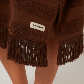 OCEAN & EARTH PONCHO LADIES LAYZ COCOA