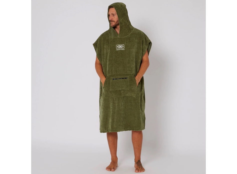 OCEAN & EARTH PONCHO ADULT