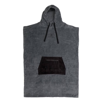 OCEAN & EARTH BREAK PONCHO CHARCOAL