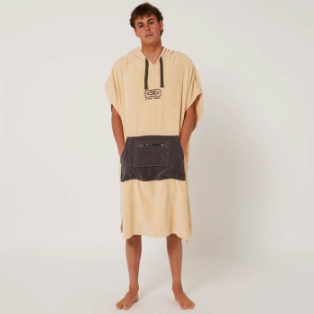 OCEAN & EARTH DAY BREAK PONCHO SAGE