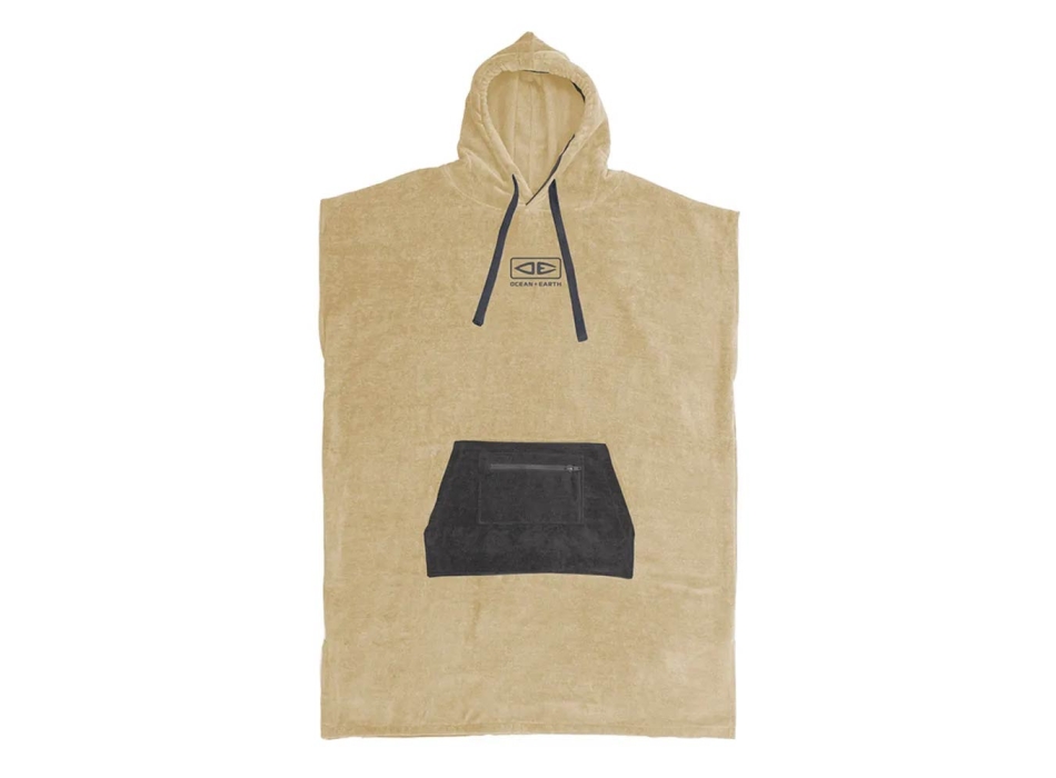 OCEAN & EARTH DAY BREAK PONCHO SAGE