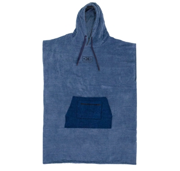 OCEAN & EARTH BREAK PONCHO STEEL BLUE