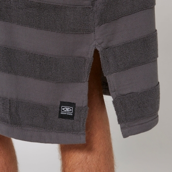 OCEAN & EARTH PONCHO LAYZ HOODED MEN CHARCOAL