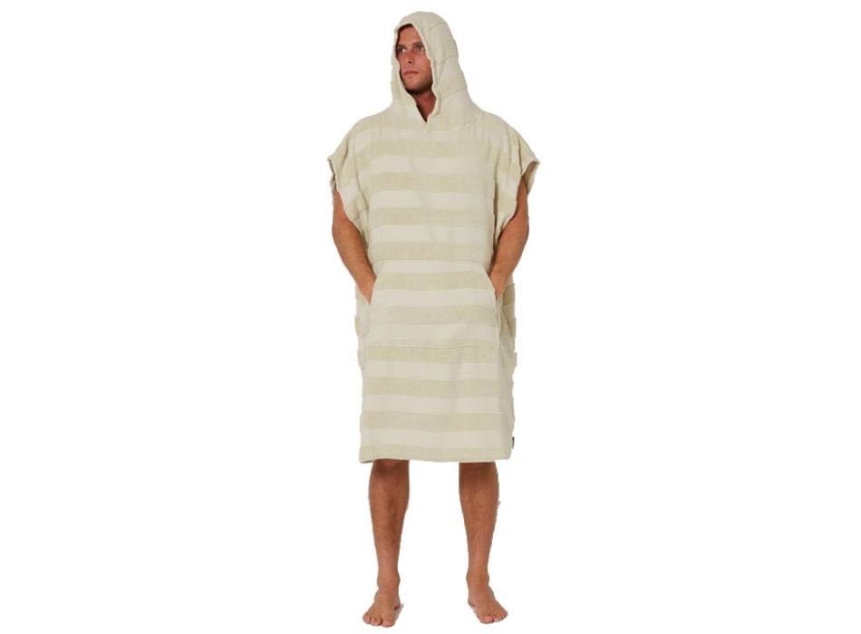 OCEAN & EARTH PONCHO LAYZ HOODED MEN SAND