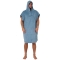 OCEAN & EARTH PONCHO SURF ESSENTIAL HOODED MEN PETROL