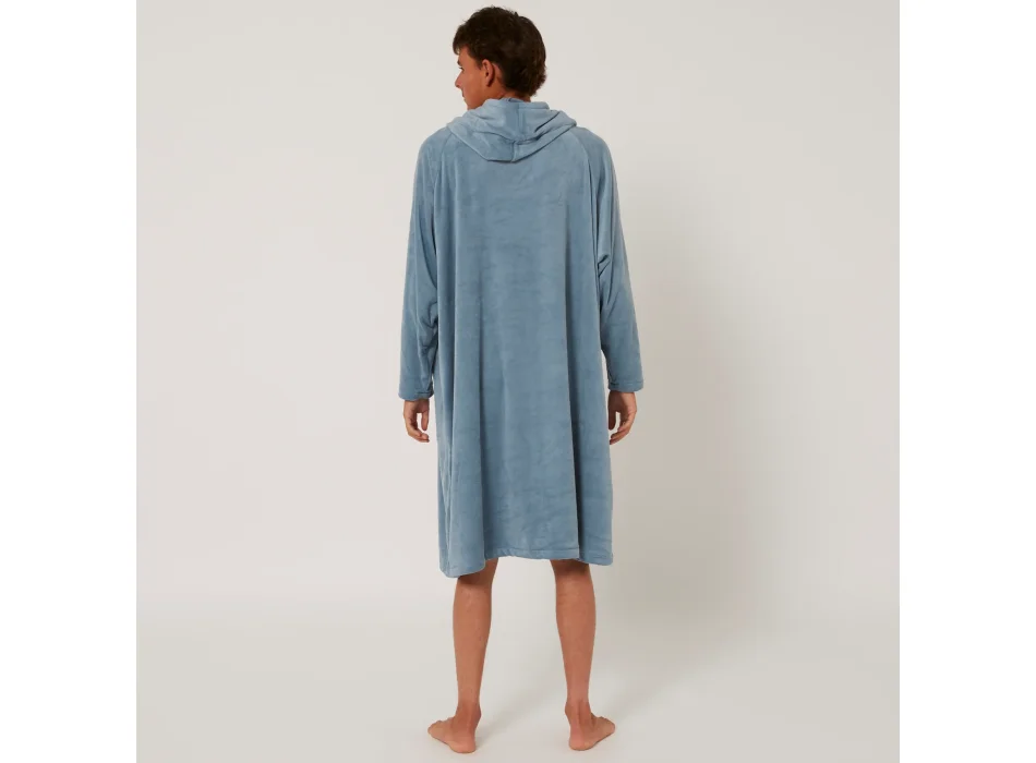 OCEAN & EARTH PONCHO SURF ESSENTIAL LONG SLEEVES HOODED MEN DULL BLACK