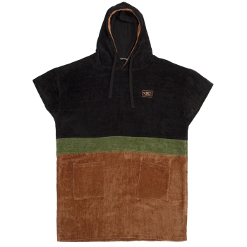 OCEAN & EARTH STRIKE HOODED PONCHO ADULT BUTTERSCOTCH