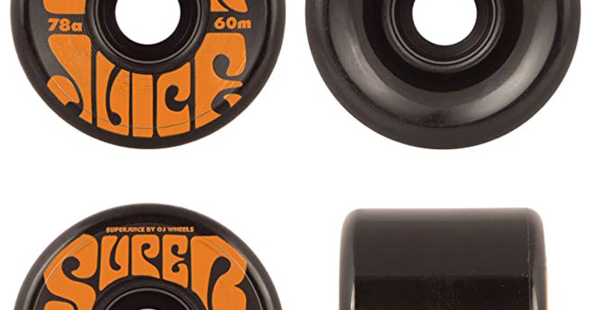 OJ Wheels Skateboards Super Juice Black 78a 60mm - Shop online