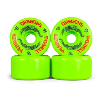 POWELL PERALTA DRAGON FORMULA 64MM WHEELS GREEN