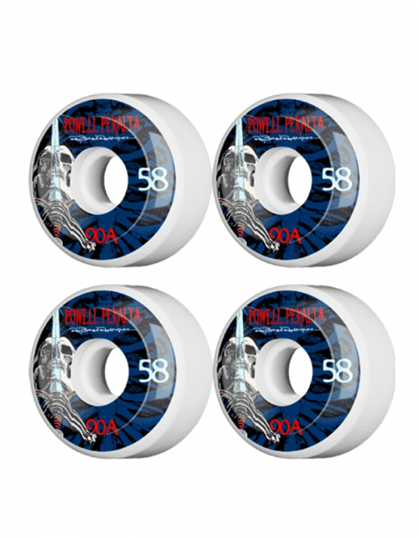 POWELL PERALTA RAY ROD SKULL & SWORD 58MM 90A