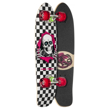 POWELL PERALTA 7.75" SIDEWALK SURFER CHECKER RIPPER BIRCH