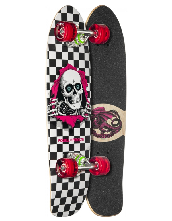POWELL PERALTA 7.75" SIDEWALK SURFER CHECKER RIPPER BIRCH