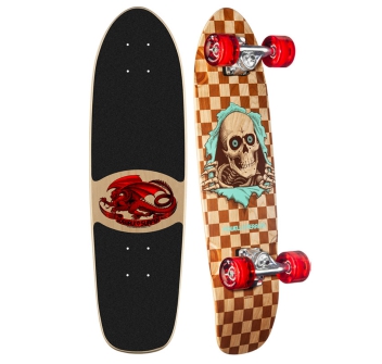 POWELL PERALTA 8.375" SIDEWALK SURFER NATURAL CHECKER RIPPER BIRCH