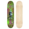 POWELL PERALTA SKULL & SWORD PINK GREEN 8.0" 