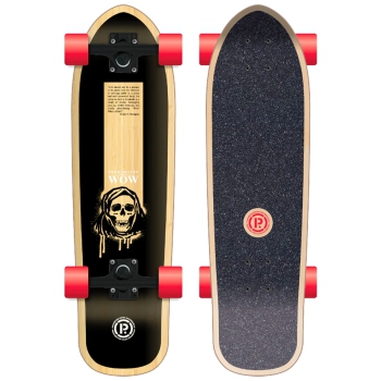 PROHIBITION SKATEBOARD RETRO WOOD 28" WOW