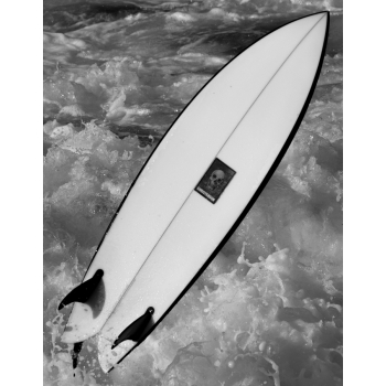PUKAS CHRIS CHRISTENSON PEGASO 5'10" TWIN FIN BLACK