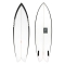 PUKAS 5'10" CHRIS CHRISTENSON PEGASO TWIN FIN BLACK