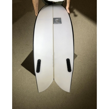 PUKAS CHRIS CHRISTENSON PEGASO 5'10" TWIN FIN BLACK