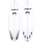 PUKAS MAYHEM LAZY LINK SQ 5 FINS CARBON TAIL PATCHES