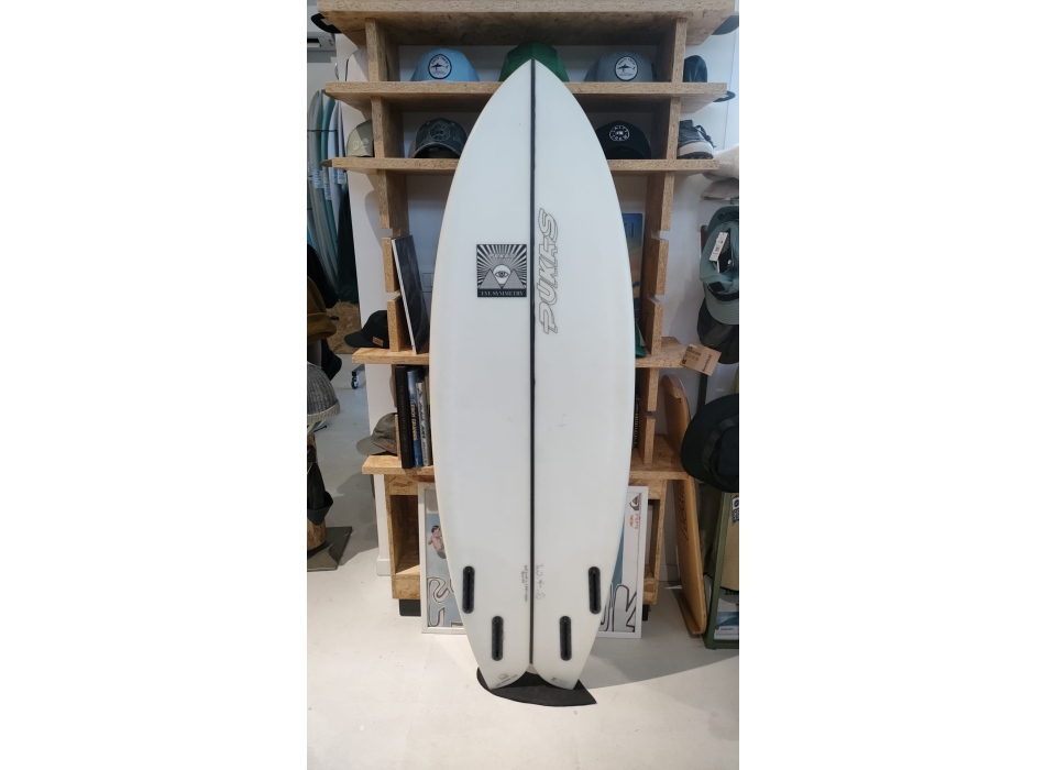 PUKAS SURFBOARDS 5'8' WOMBI FISH' PE BY EYE SYMMETRY