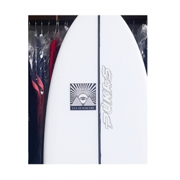 PUKAS SURFBOARDS WOMBI FISH BY EYE SYMMETRY 5'08"