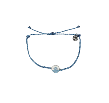 PURA VIDA BRACELET BRIGHT SOLID BLACK