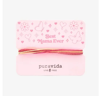 PURA VIDA BEST MAMA EVER BRACELET CARD