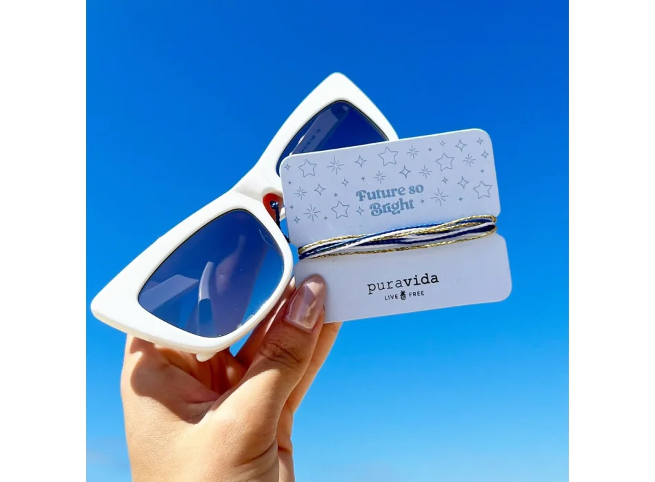 PURA VIDA FUTURE SO BRIGHT BRACELET CARD