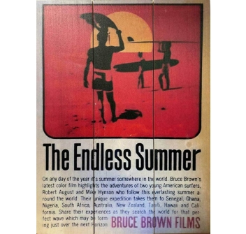 VINTAGE ISLANDS SURF FRAME WOODEN ENDLESS SUMMER