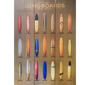 VINTAGE ISLANDS SURF FRAME WOODEN ENDLESS SUMMER