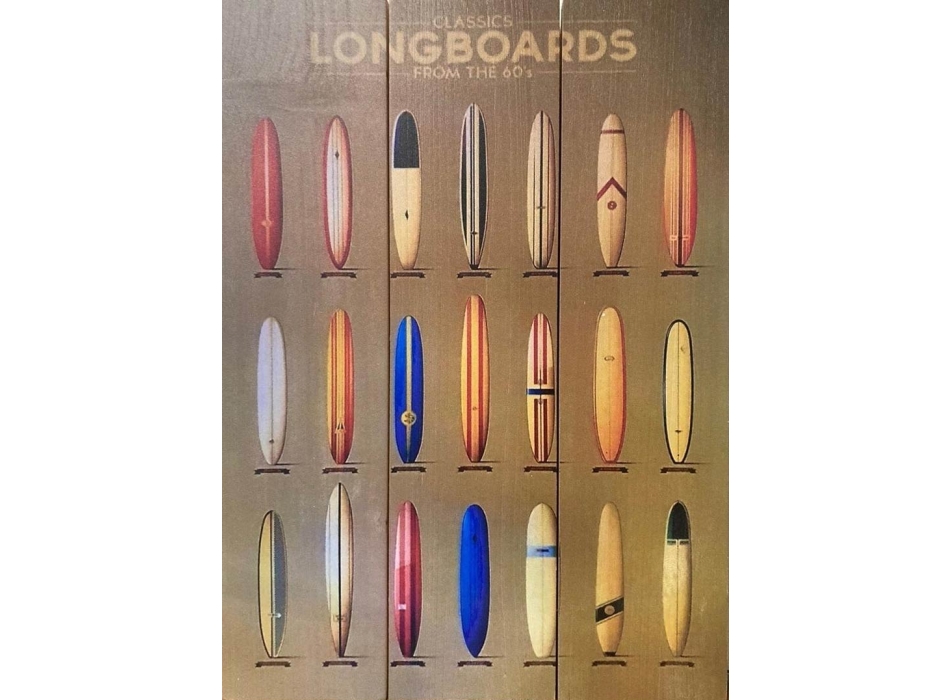 VINTAGE ISLANDS SURF FRAME WOODEN ENDLESS SUMMER