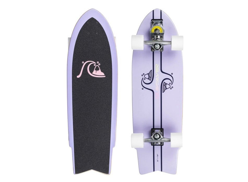 QUIKSILVER 32" SURFSKATE SWALLOW PWRD BY SMOOTHSTAR