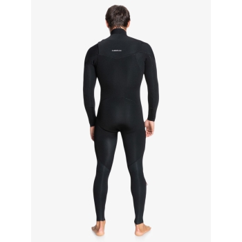 QUIKSILVER 3/2 EVERYDAY SESSIONS FRONT ZIP WETSUIT BLACK