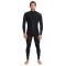QUIKSILVER 3/2 EVERYDAY SESSIONS FRONT ZIP WETSUIT BLACK