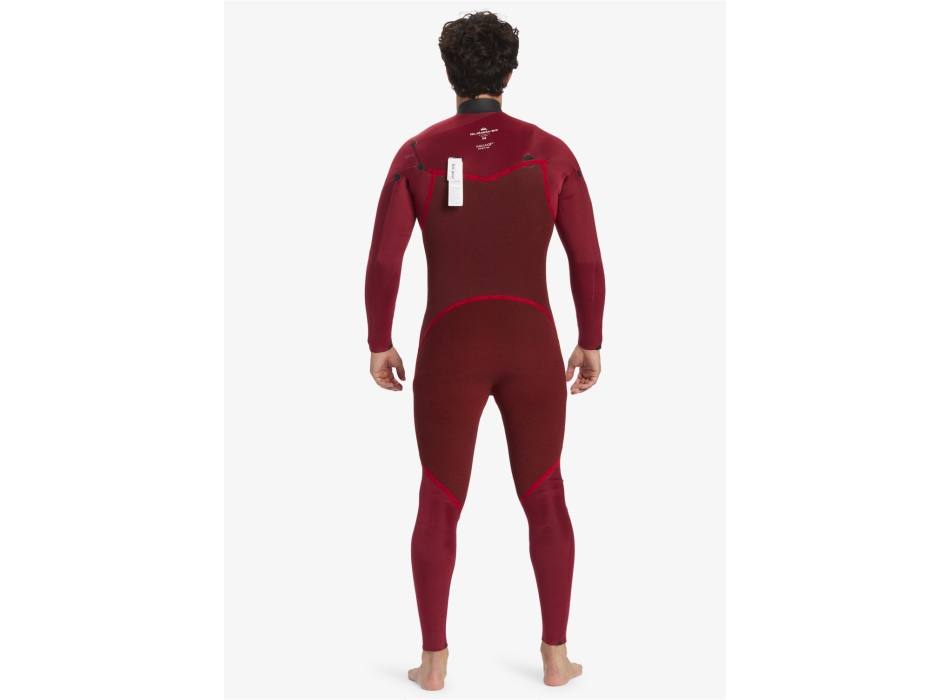 QUIKSILVER 4/3 EVERYDAY SESSIONS CHEST ZIP WETSUIT BLACK