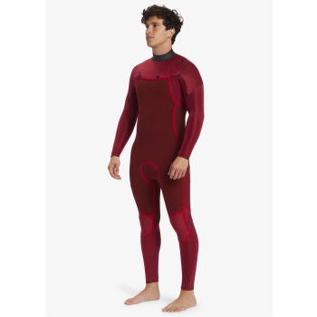 QUIKSILVER 4/3 EVERYDAY SESSIONS CHEST ZIP WETSUIT BLACK