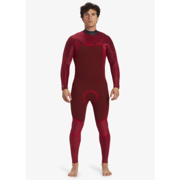 QUIKSILVER 4/3 EVERYDAY SESSIONS CHEST ZIP WETSUIT BLACK
