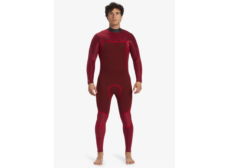 QUIKSILVER 4/3 EVERYDAY SESSIONS CHEST ZIP WETSUIT BLACK