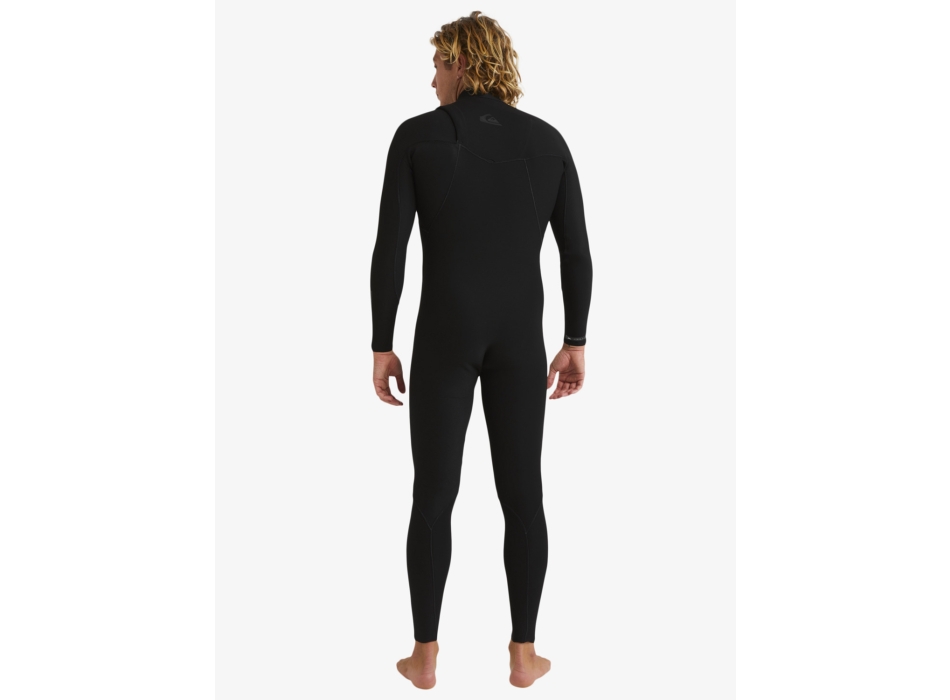 QUIKSILVER 4/3 HIGHLINE CHEST ZIP WETSUIT BLACK