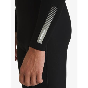 QUIKSILVER 4/3 HIGHLINE CHEST ZIP WETSUIT BLACK