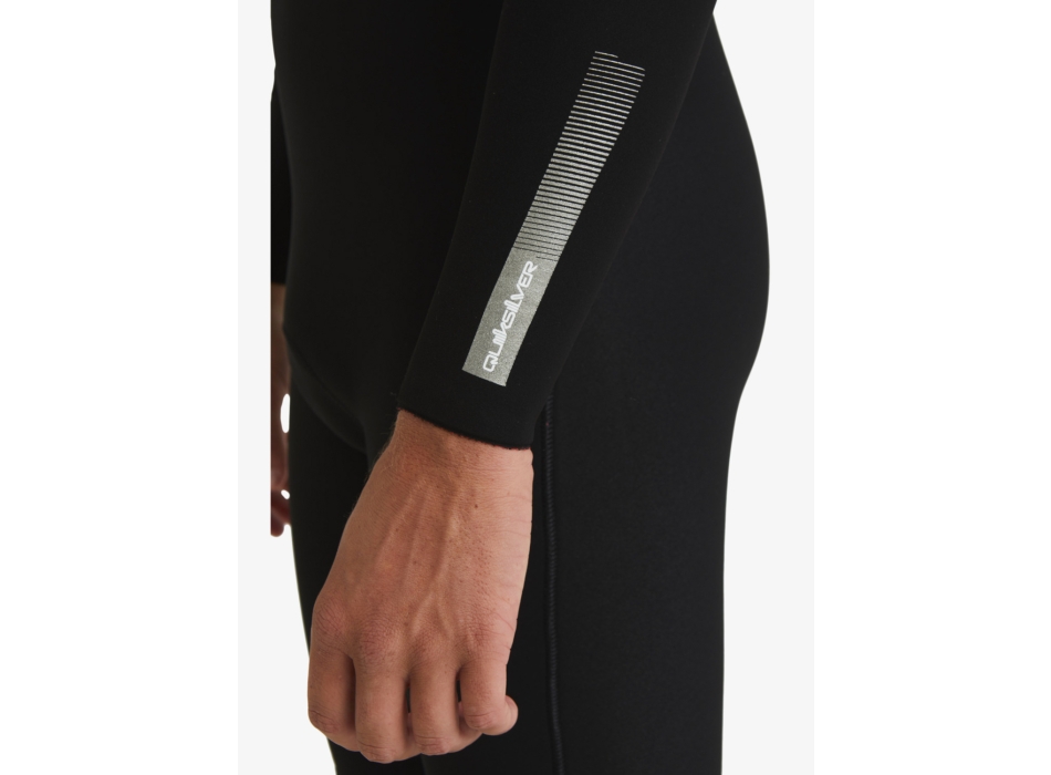 QUIKSILVER 4/3 HIGHLINE CHEST ZIP WETSUIT BLACK