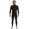 QUIKSILVER 4/3 HIGHLINE CHEST ZIP WETSUIT BLACK