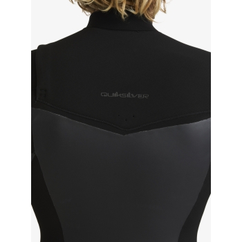 QUIKSILVER 4/3 MARATHON SESSION CHEST ZIP WETSUIT BLACK
