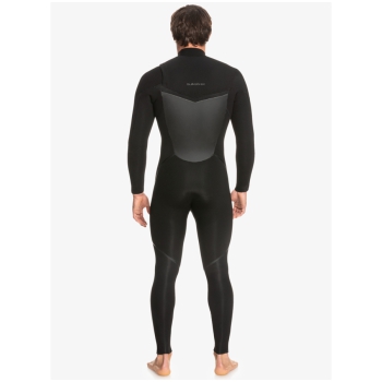 QUIKSILVER 4/3 MARATHON SESSION CHEST ZIP WETSUIT BLACK