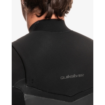 QUIKSILVER 4/3 MARATHON SESSION CHEST ZIP WETSUIT BLACK